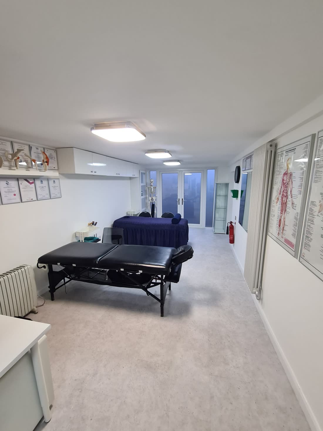 The treatment room at CSI Clinic